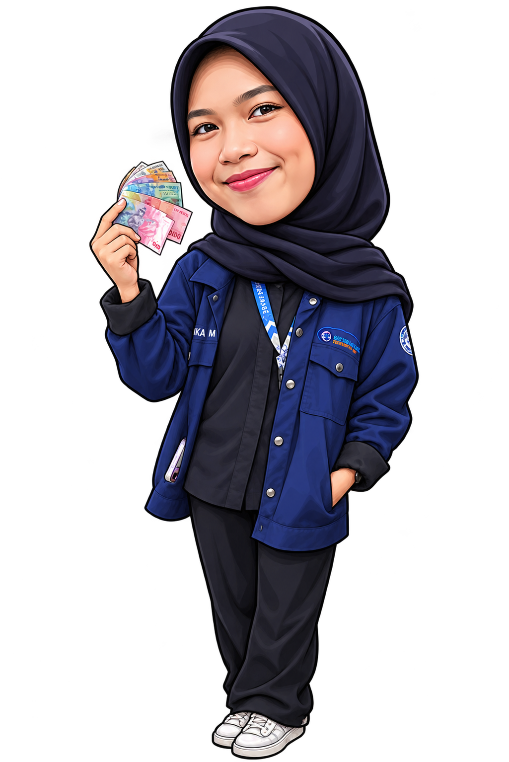 Hijabi + Rupiah (Cewek)